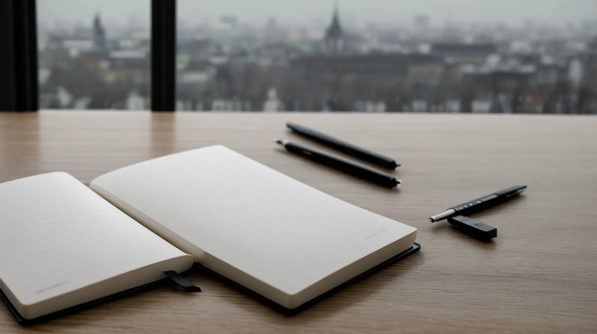 Sketchnotes Stifte für Einsteiger: minimalistisches Drei-Stifte-Set für strukturierte Meeting-Notizen ohne Design-Hintergrund