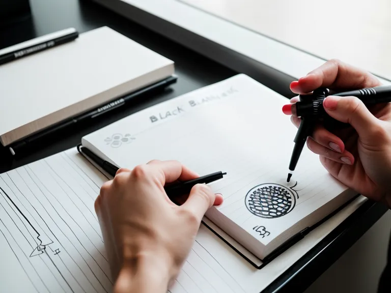 Hand zeichnet mit Marker ein einfaches Rechteck auf ein Whiteboard während einer Product-Management-Besprechung.