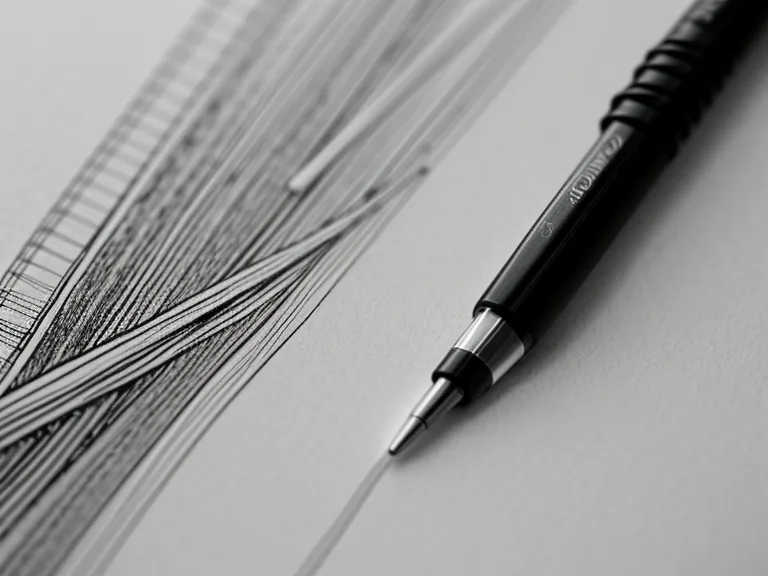 Fineliner zeichnet eine visuelle 5-Why-Kaskade während eines Stakeholder-Interviews als Sketchnote